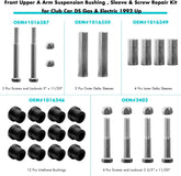 10L0L Golf Cart Front Upper A Arm Suspension Bushings